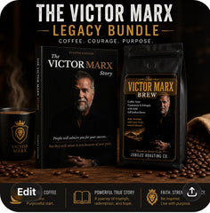 Victor Marx Legacy Bundle Coffee. Courage. Purpose