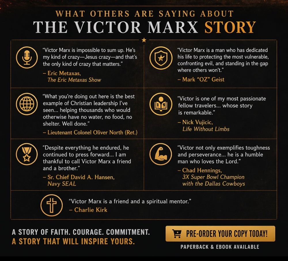 Led Victor Marx The Victor Marx Story – Fourth Edition – The Victor Marx Store